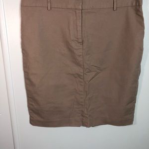 Ellen Tracy Khaki Skirt Size 8